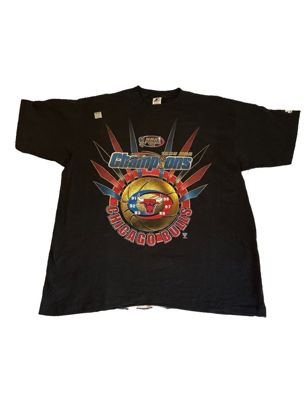 Vintage Starter Chicago Bulls 1998 Champions T-Shirt – XL